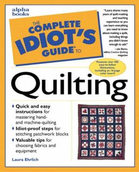 Paperback The Complete Idiot's Guide to Quilting Book