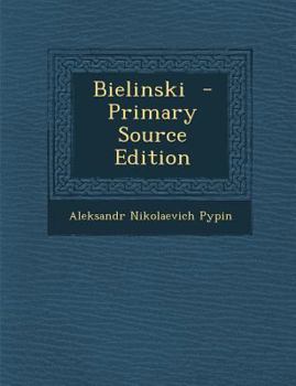 Paperback Bielinski [Russian] Book