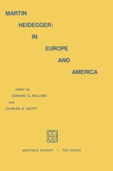 Paperback Martin Heidegger: In Europe and America Book