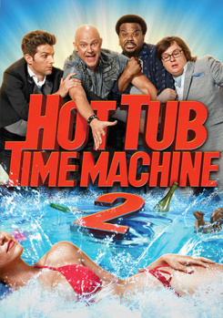 DVD Hot Tub Time Machine 2 Book