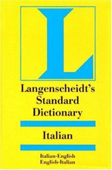 Paperback Langenscheidt's Standard Italian Dictionary, Italian-English, English-Italian Book