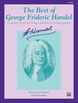 Paperback The Best of Handel: Score Book