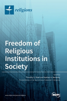 Hardcover Freedom of Religious Institutions in Society Book