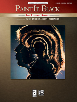 Paperback Paint It, Black: Piano/Vocal/Guitar, Sheet Book