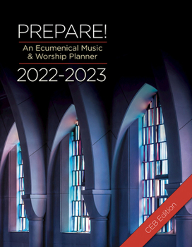 Paperback Prepare! 2022-2023 Ceb Edition: An Ecumenical Music & Worship Planner Book