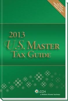 Paperback U.S. Master Tax Guide 2013 Book
