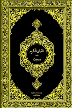 Paperback Holy Quran: English Meanings and Notes Book