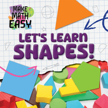 Library Binding Let's Learn Shapes! Book