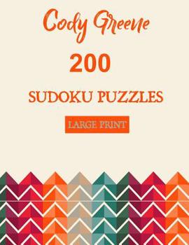 Paperback 200 Sudoku Puzzles: Easy to Hard Large Print Puzzles [Large Print] Book