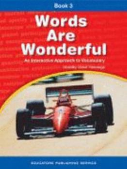 Paperback Words Are Wonderful Student 3 Grd 5 Book