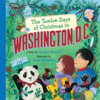 Hardcover The Twelve Days of Christmas in Washington, D.C. Book