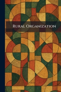 Paperback Rural Organization Book