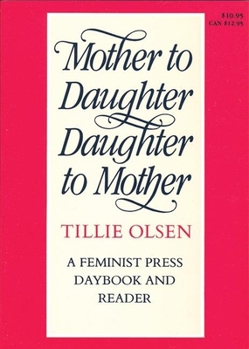 Paperback Mother to Daughter, Daughter to Mother: A Daybook and Reader Book