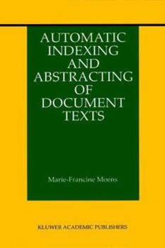 Paperback Automatic Indexing and Abstracting of Document Texts Book