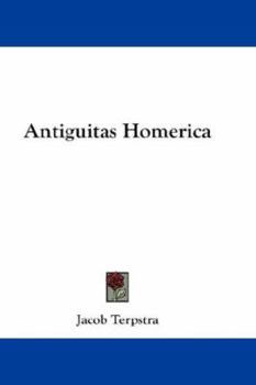 Paperback Antiguitas Homerica Book