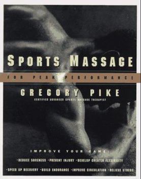 Paperback Sports Massage for Peak Performance Book
