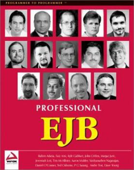 Paperback Professional EJB Book