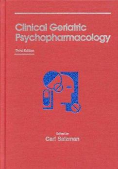 Hardcover Clinical Geriatric Psychopharmacology Book