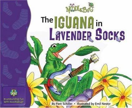 Library Binding The Iguana in Lavender Socks Book