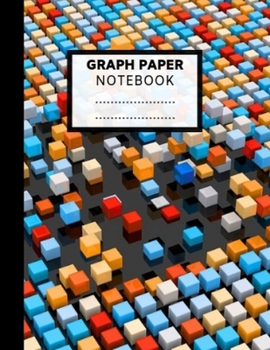 Paperback Graph Paper Notebook: Cute Composition Grid Paper 110 Pages, 4x4 Quad-Ruled Notebook (Large, 8.5x11 in.) Book