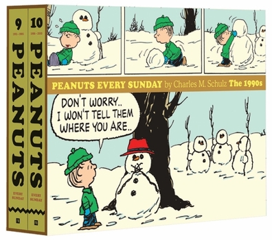 Hardcover Peanuts Every Sunday: The 1990s Gift Box Set Book