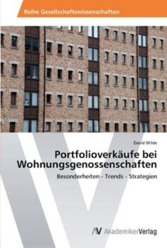 Paperback Portfolioverkäufe bei Wohnungsgenossenschaften [German] Book