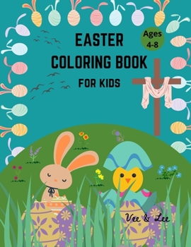 Paperback Easter Coloring Book for Kids Ages 4-8 Book