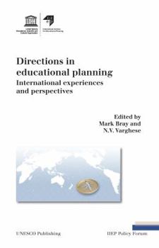 Paperback Directions in Educational Planning: International Experiences and Perspectives Book