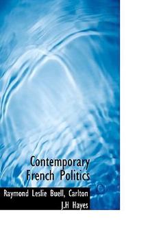Paperback Contemporary French Politics Book