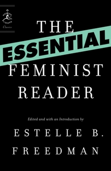 Paperback Essential Feminist Reader Book