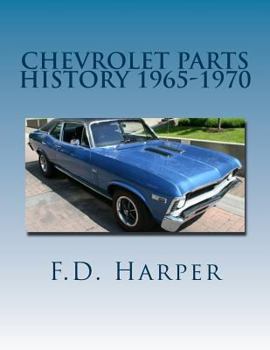 Paperback Chevrolet Parts History 1965-1970 Book