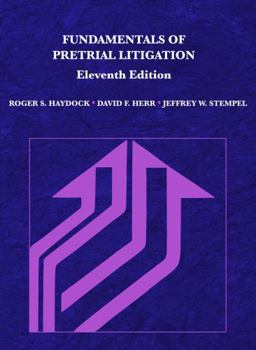 Paperback Fundamentals of Pretrial Litigation (Coursebook) Book