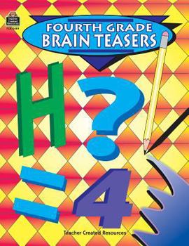 Paperback Fourth Grade Brain Teasers Book