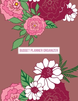 Paperback Budget Planner Organizer Book