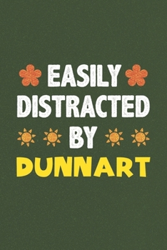 Paperback Easily Distracted By Dunnart: Dunnart Lovers Funny Gifts Dot Grid Journal Notebook 6x9 120 Pages Book