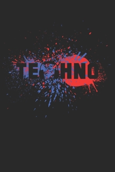 Techno: DIN A5 Notizbuch kariert (German Edition)