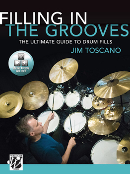 Paperback Filling in the Grooves: The Ultimate Guide to Drum Fills, Book & Online Video/Audio Book