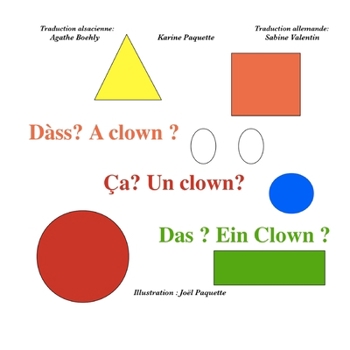 Paperback Ca? Un clown? Dass? A clown? Das? Ein clown? [French] Book