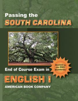 Paperback Passing the South Carolina End-Of-Course Exam in Engilsh Book