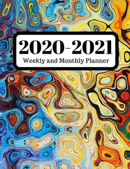 2020-2021 Weekly and Monthly Planner: 30 Dec , 2019 to Dec 31 , 2021 Weekly & Monthly View Planner + Calendar Scheldule + Floral ....December 2021