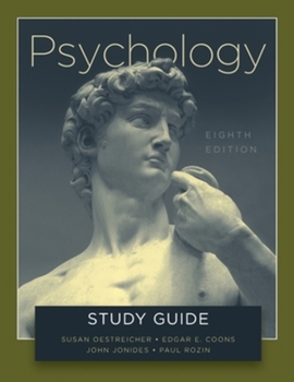 Paperback Study Guide: for Psychology, Eighth Edition Book