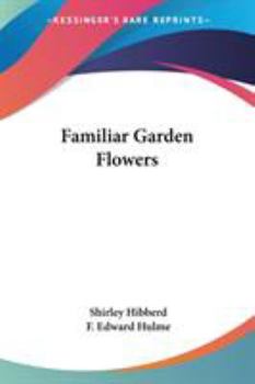 Paperback Familiar Garden Flowers Book