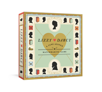 Game Lizzy Loves Darcy: A Jane Austen Matchmaking Game: Board Games Book