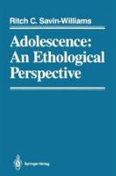 Hardcover Adolescence: An Ethological Perspective Book