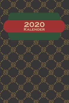 Edler schwarzer Luxus Kalender 2020: Jahreskalender für modebewusste Markenliebhaber (German Edition)