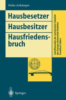 Paperback Hausbesetzer Hausbesitzer Hausfriedensbruch [German] Book