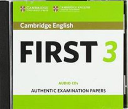 Audio CD Cambridge English First 3 Audio CDs Book