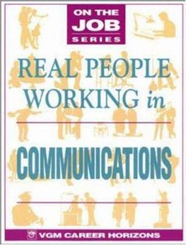 Hardcover Real People Working in Communications Book
