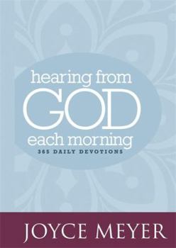 Hardcover Hearing from God Each Morning: 365 Daily Devotions Book