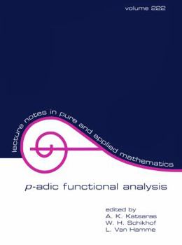 Paperback P-Adic Functional Analysis Book